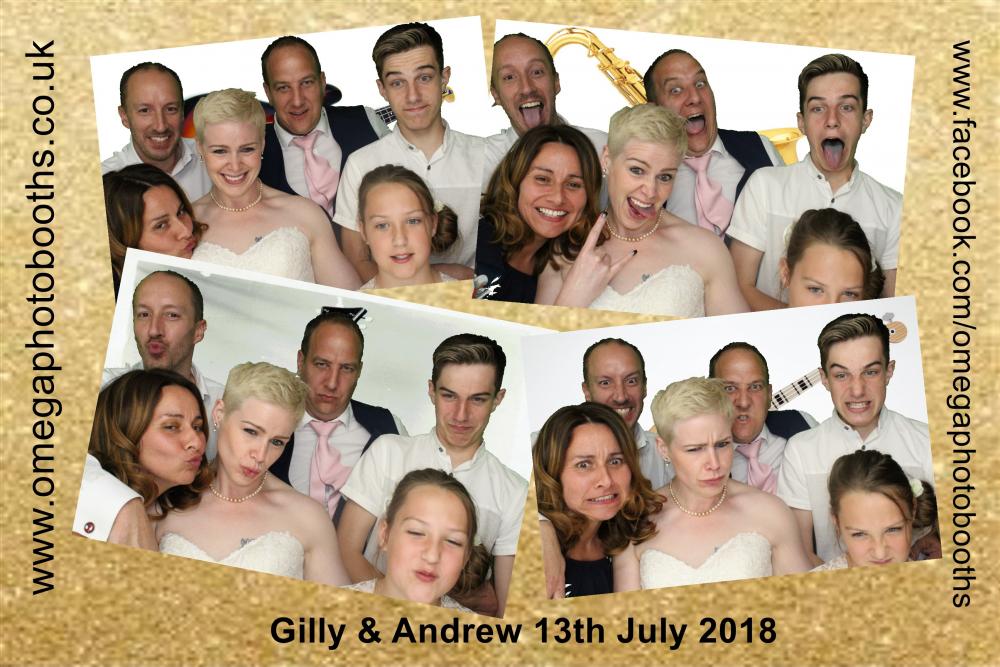 Gilly & Andrew's Wedding | View more photos from the event at gallery.omegaphotobooths.co.uk/u/Omega-Photobooths/Gilly-Andrews-Wedding